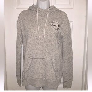 Hollister Women’s Pullover Sweatshirt Gray California Hoodie Size S